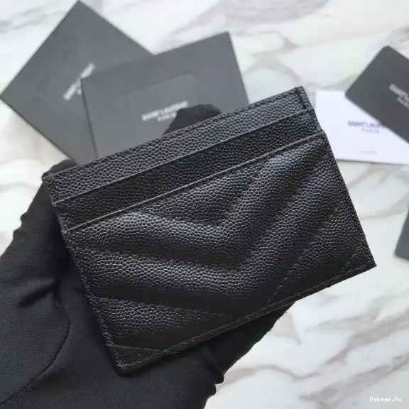 CASE CASSANDRE YSL CARD MATELASSÉ 0630